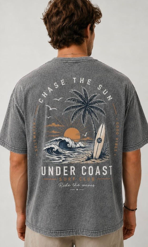 Acid Wash Chase the Sun Tee