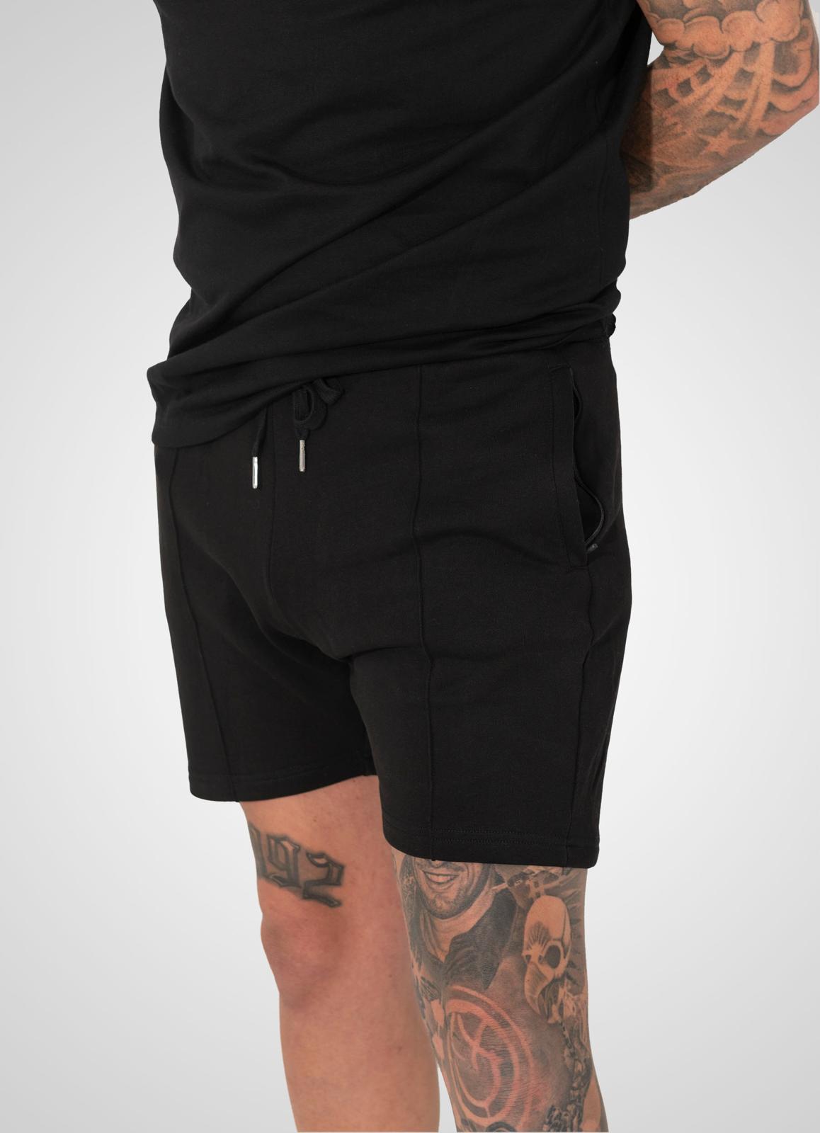 Slim Fit Shorts with Zip Pockets