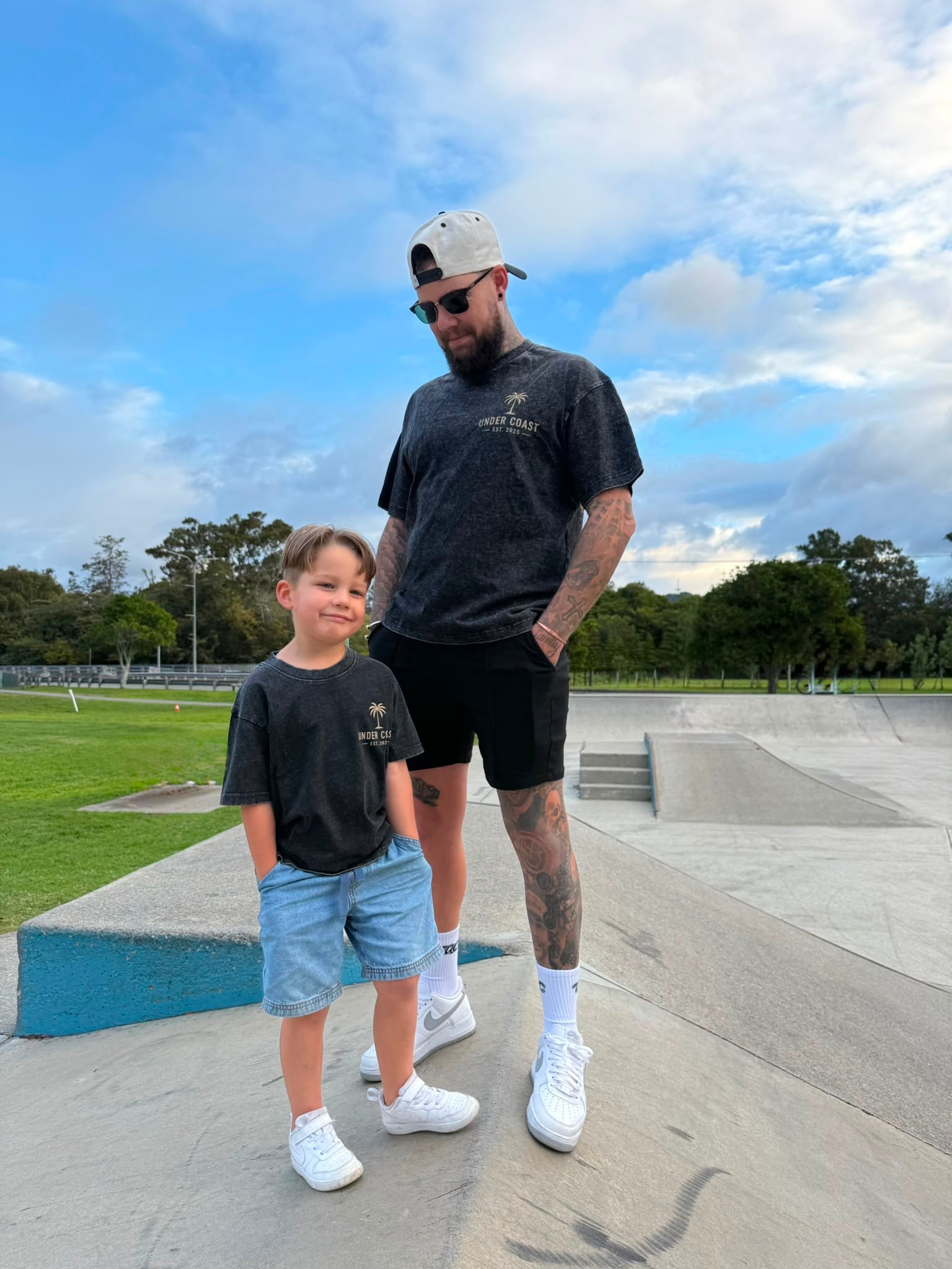 Acid Wash Tee Sports Club