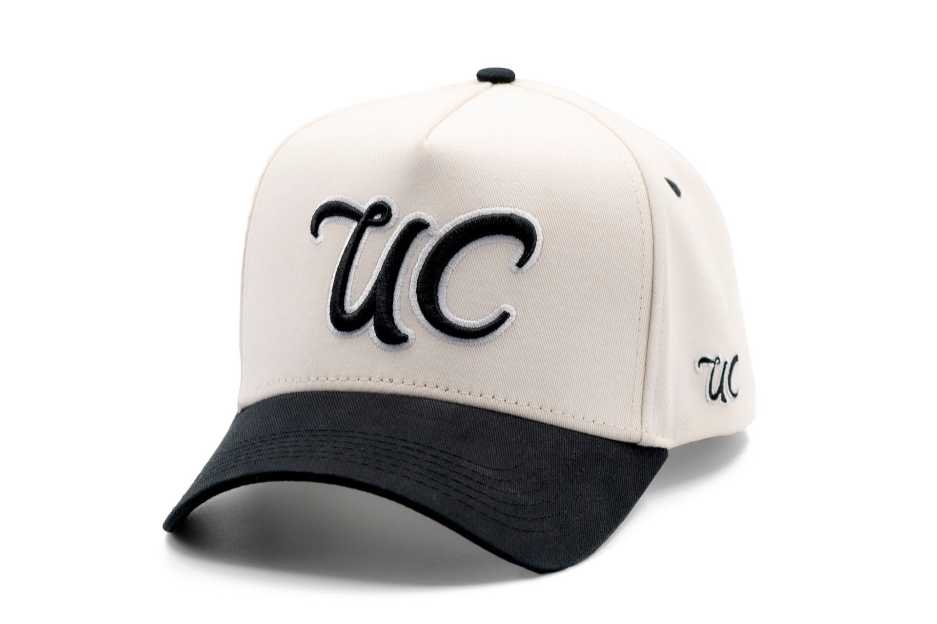 Under Coast Baseball Cap Black & Cream