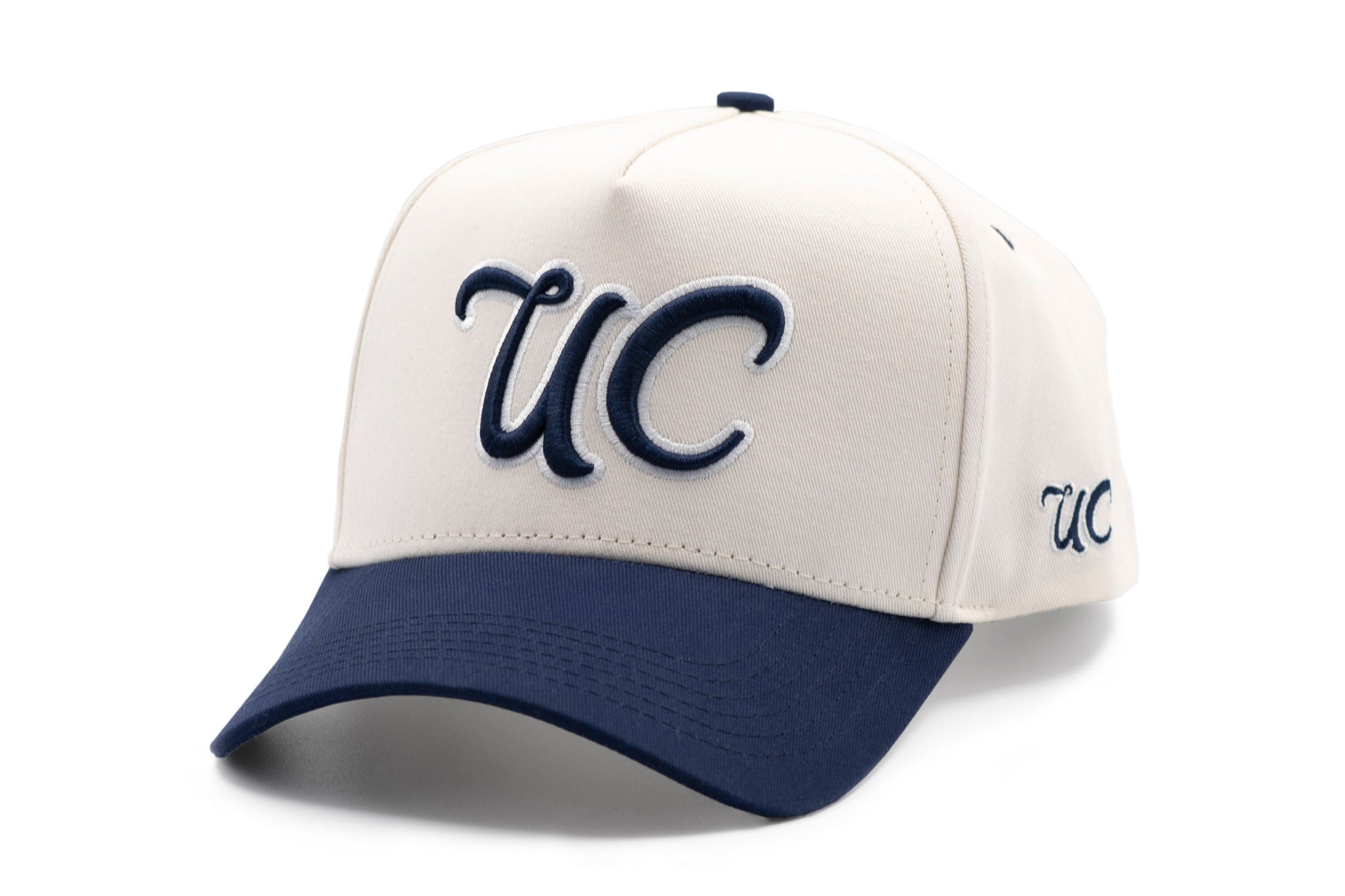 Under Coast Baseball Cap Navy Blue & Cream
