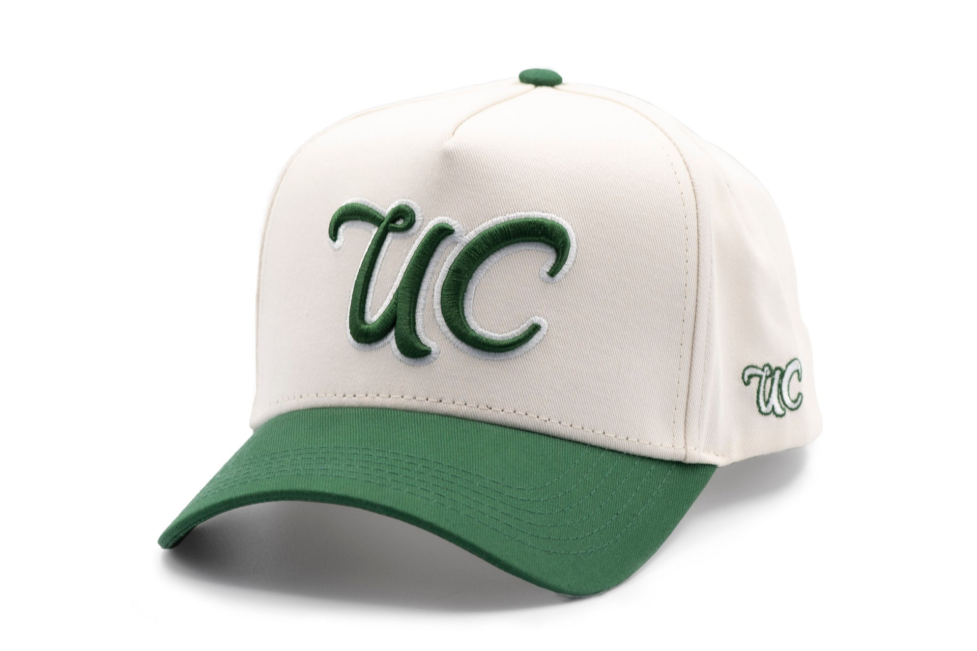 Under Coast Baseball Cap Green & Cream