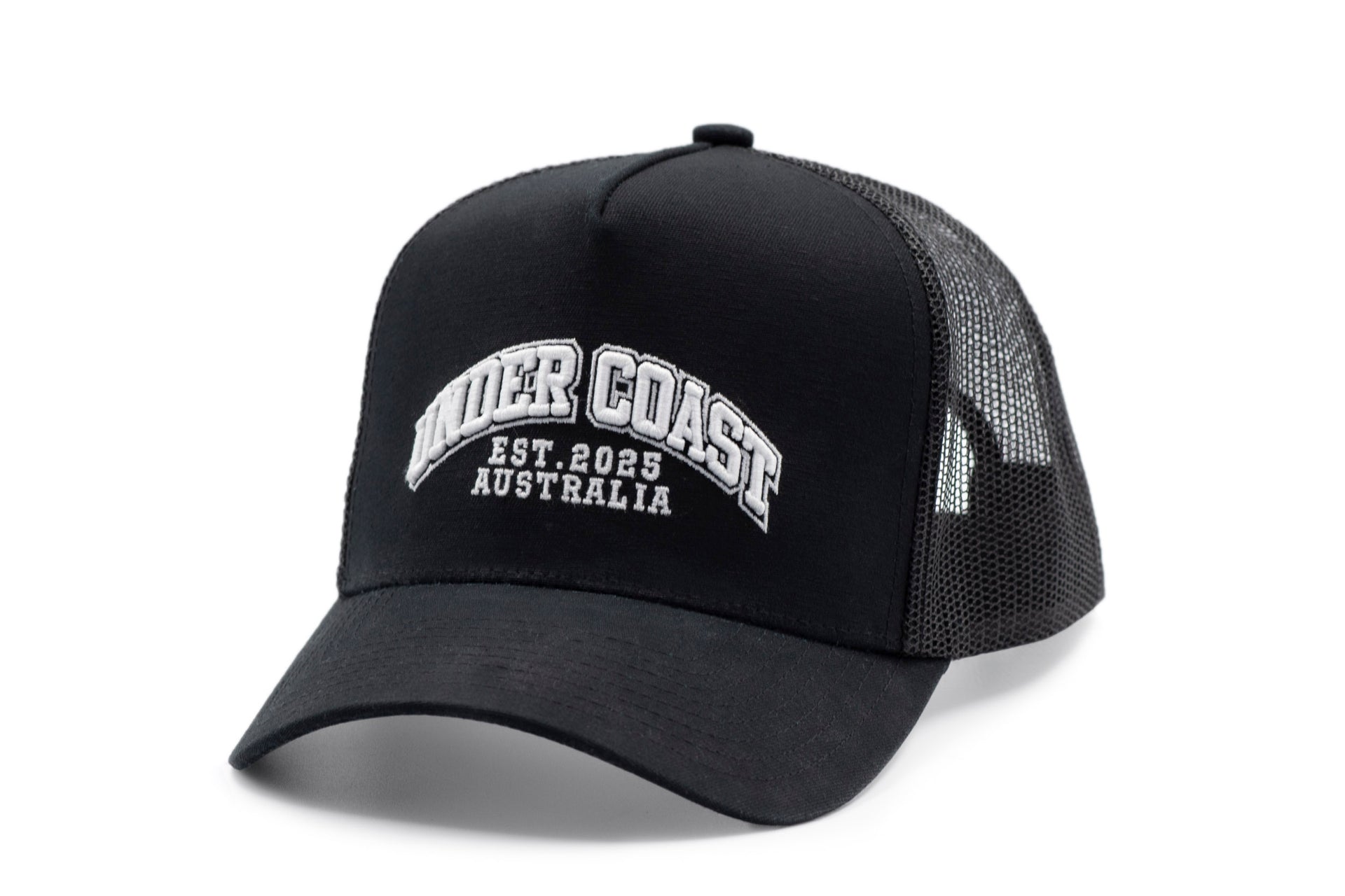 Under Coast Baseball Cap Black & White